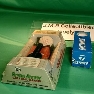 Taylor-Made Distance, 3 Golf Balls & a Golf Ball Marker